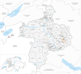 Niederhünigen - Localizazion