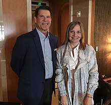 Krach with Mary Barra, CEO of General Motors Keith Krach with Mary Barra CEO of General Motors.jpg