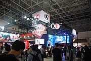 Stand van Koei Tecmo in 2016