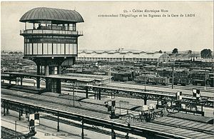 A French signal box