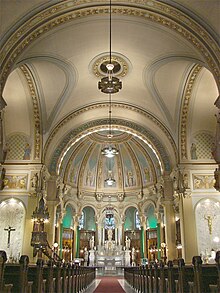 Church of Saints-Anges-Gardiens, decorated by Ozias Leduc Lachine StsAnges2 tango7174.jpg