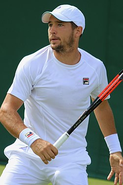 Dušan Lajović ve Wimbledonu 2017