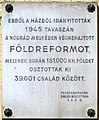 az 1945-ös földreform, Rákóczi fejedelem út 26.