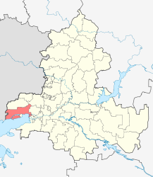 Neklinovskij rajon – Mappa