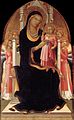 Marija in otrok s šestimi angeli, 1415-1420