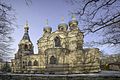 Januar 2021 Winterliche Russisch-Orthodoxe Kirche in der Südvorstadt (Zimuwe1277)