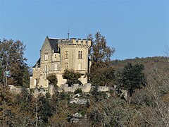 Le château de Cap del Roc.