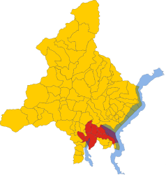 Unione montana del Cusio e del Mottarone – Mappa