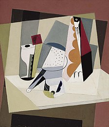 Nature morte cubiste (1917), Madrid, Musée Reina Sofía.