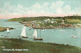 Le Port de l’île Monhegan, 1909