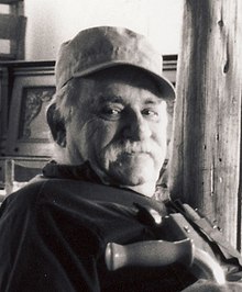 The social anarchist Murray Bookchin, who contrasted the tendency against individualist anarchism and claimed there to be an "unbridgeable chasm" that separated the two. Murray Bookchin (cropped).jpg