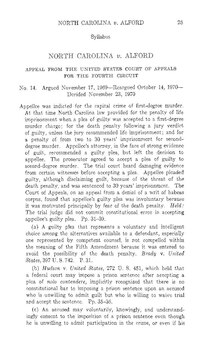 North Carolina v. Alford, U.S. Supreme Court (1970) North Carolina v. Alford.pdf