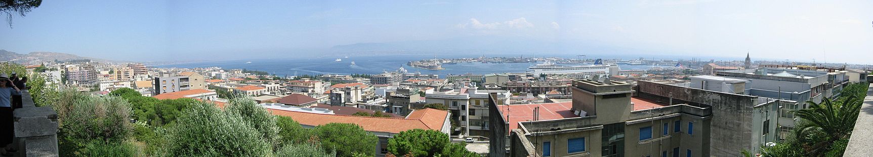 Panorama over Messina