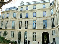 Hôtel de Wendel à Paris (actuellement école élémentaire)