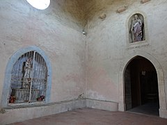 L'intérieur de l’église.