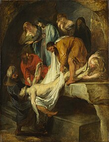 The entombment of Christ by Rubens Peter Paul Rubens - The entombment of Christ.jpg