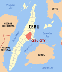 Cebu – Mappa