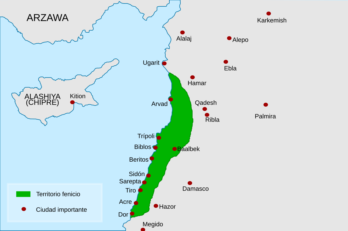 Phoenicia map-es.svg