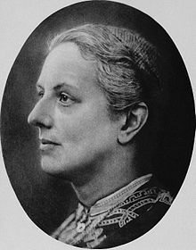 Charlotte Mary Yonge, aged 35