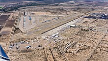 Облет аэропорта Pinal Airpark