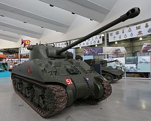 Sherman Firefly en el museo de tanques de Bovington