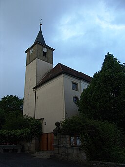 Kyrka i Simmershofen.