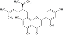 Софорафлаванон G structure.png