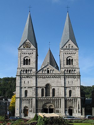 Spa (Belgium): the Saint-Remacle curch