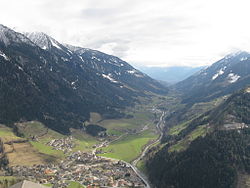 Veduta di San Leonardo in Passiria