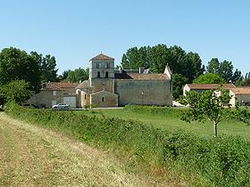 Le centre-bourg de Saint-Amant