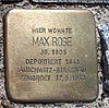 Stolperstein für Max Rose