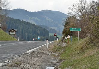 Passhöhe Richtung Osten