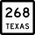 Texas 268.svg