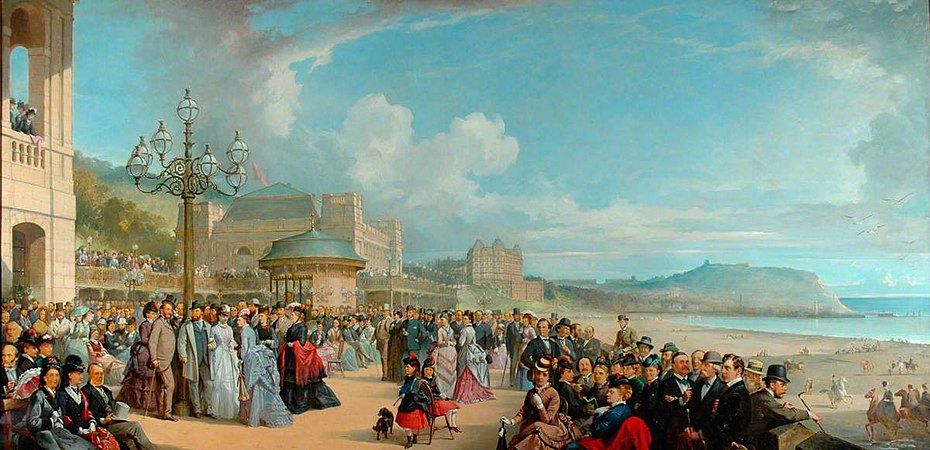 The Spa Promenade, 1871, Scarborough Town Hall[32]