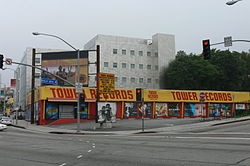 סניף טאוור רקורדס בסן פרנסיסקו ב-2006