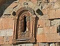 Window on the southern exterior facade.