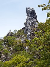 剣山 お塔石（徳島県三好市）