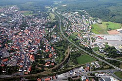 Skyline of Walldürn