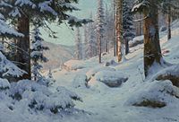 Moras: Snowy Forest Landscape