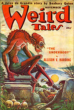 Weird Tales cover image for November 1949