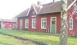 Gamla stationshuset i Ätrafors 2007.