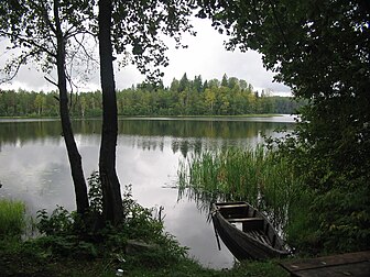 Озеро Двинец — памятник природы, через него протекает Западная Двина.