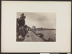 View of the lake between 1864 and 1889