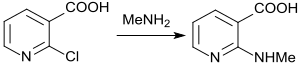 Synthese von 2-Aminonicotinsäurederivate