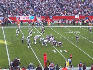 English: The New England Patriots' offense on ...