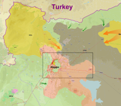 2016 Aleppo campaign (within Northern Syria).svg