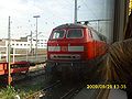 218 447-1 in Hannover Hbf