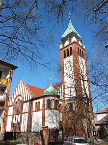La luterana preĝejo de Kaposvár en 2016
