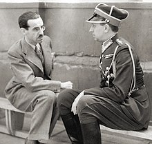 Adam Papée mit Władysław Segda (rechts, 1934)