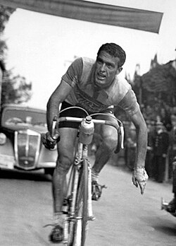 Alfredo Martini, 1950 Giro d'Italia, stage 2 01.jpg
